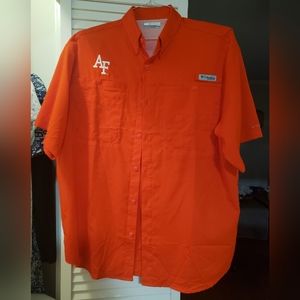 Columbia PFG Air Force Falcons Mens Shirt Fishing Gear